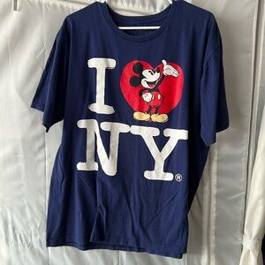 DISNEY | XL Mickey I ❤️ NY graphic tee